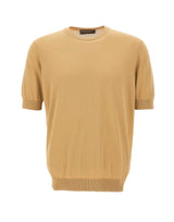 FILIPPO DE LAURENTIIS Maglia in cotone BEIGE Uomo 
