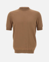 FILIPPO DE LAURENTIIS Maglia in cotone BROWN Uomo 