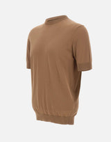 FILIPPO DE LAURENTIIS Maglia in cotone BROWN Uomo 