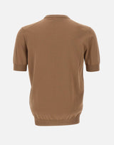 FILIPPO DE LAURENTIIS Maglia in cotone BROWN Uomo 
