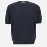 FILIPPO DE LAURENTIIS Maglia in cotone BLUE Uomo 