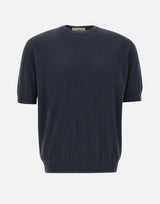 FILIPPO DE LAURENTIIS Maglia in cotone BLUE Uomo 