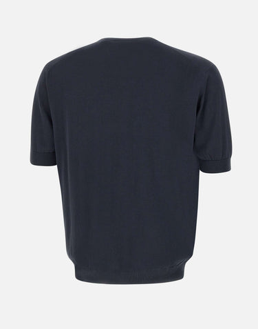 FILIPPO DE LAURENTIIS Maglia in cotone BLUE Uomo 