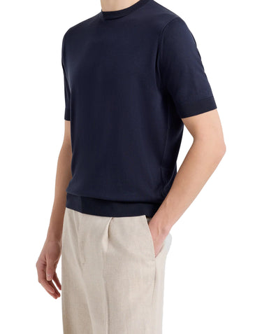 Maglia in seta a maniche corte GC1MC SE18R891 FILIPPO DE LAURENTIIS 