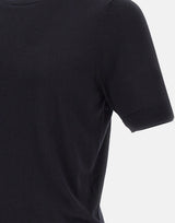 FILIPPO DE LAURENTIIS Maglia "Sea Island" in cotone BLUE Uomo 