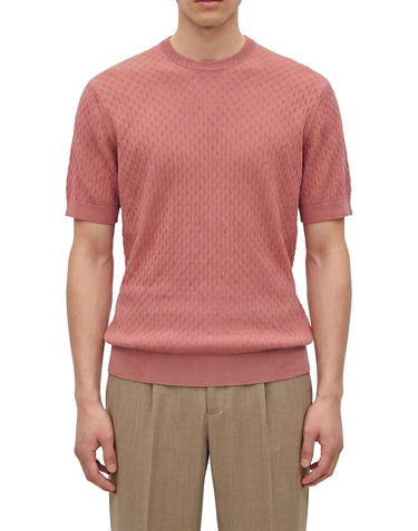FILIPPO DE LAURENTIIS Maglia in cotone sublime Pink Uomo 