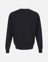 FILIPPO DE LAURENTIIS Maglia in crepe di cotone BLACK Uomo 