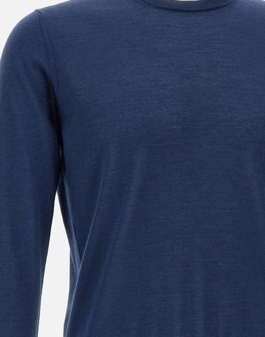 FILIPPO DE LAURENTIIS Maglia in seta e cashmere BLUE Uomo 