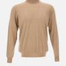 FILIPPO DE LAURENTIIS Maglia in misto lana, seta e cashmere BEIGE Uomo 