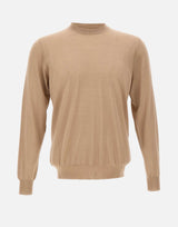 FILIPPO DE LAURENTIIS Maglia in misto lana, seta e cashmere BEIGE Uomo 