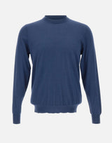FILIPPO DE LAURENTIIS Maglia in misto lana, seta e cashmere BLUE Uomo 