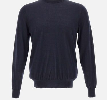 FILIPPO DE LAURENTIIS Maglia in misto lana, seta e cashmere BLUE Uomo 