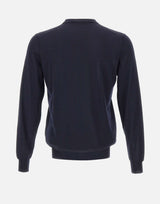 FILIPPO DE LAURENTIIS Maglia in misto lana, seta e cashmere BLUE Uomo 