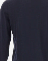 FILIPPO DE LAURENTIIS Maglia in misto lana, seta e cashmere BLUE Uomo 