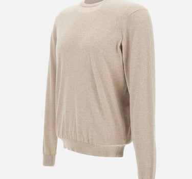 FILIPPO DE LAURENTIIS Maglia "Sea Island" in cotone BEIGE Uomo 