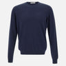 FILIPPO DE LAURENTIIS Maglia "Sea Island" in cotone BLUE Uomo 