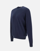 FILIPPO DE LAURENTIIS Maglia "Sea Island" in cotone BLUE Uomo 