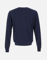 FILIPPO DE LAURENTIIS Maglia "Sea Island" in cotone BLUE Uomo 