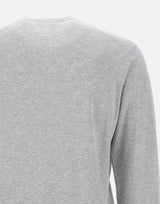 FILIPPO DE LAURENTIIS Maglia "Sea Island" in cotone GREY Uomo 