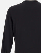 FILIPPO DE LAURENTIIS Maglia "Sea Island" in cotone BLACK Uomo 
