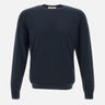 FILIPPO DE LAURENTIIS Pullover in cotone superlight BLUE Uomo 