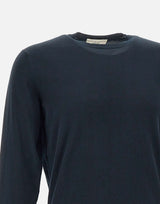 FILIPPO DE LAURENTIIS Pullover in cotone superlight BLUE Uomo 