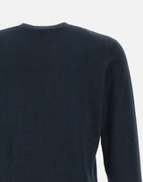 FILIPPO DE LAURENTIIS Pullover in cotone superlight BLUE Uomo 