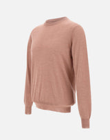 FILIPPO DE LAURENTIIS Maglia in  seta, lino e lana Pink Uomo 