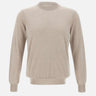 FILIPPO DE LAURENTIIS Maglia in  seta, lino e lana BEIGE Uomo 