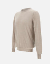 FILIPPO DE LAURENTIIS Maglia in  seta, lino e lana BEIGE Uomo 