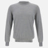 FILIPPO DE LAURENTIIS Maglia in  seta, lino e lana<BR/> GREY Uomo 