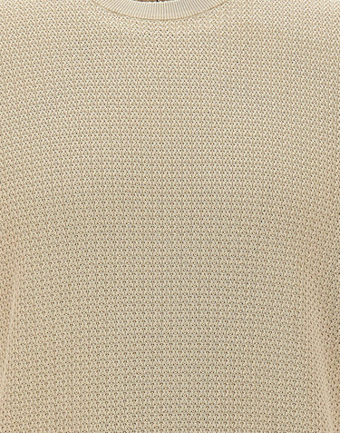 FILIPPO DE LAURENTIIS Maglia con motivo intrecciato BEIGE Uomo 