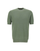 FILIPPO DE LAURENTIIS Maglia con motivo intrecciato GREEN Uomo 