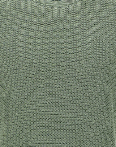 FILIPPO DE LAURENTIIS Maglia con motivo intrecciato GREEN Uomo 