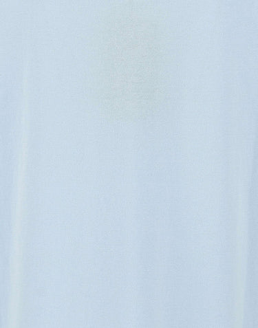 FILIPPO DE LAURENTIIS Polo in crêpe di cotone Light Blue Uomo 