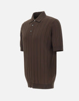 Polo in crepe di cotone PL1MC CR14C190 FILIPPO DE LAURENTIIS 