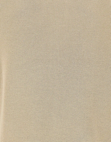 FILIPPO DE LAURENTIIS Polo in crêpe di cotone BEIGE Uomo 