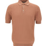 Polo in cotone a punto quadretto PL1MC CR14Q065 FILIPPO DE LAURENTIIS 