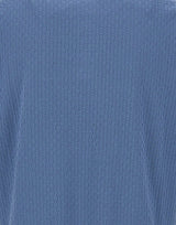 FILIPPO DE LAURENTIIS Polo in cotone a punto quadretto BLUE Uomo 