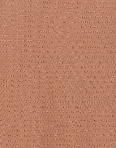 FILIPPO DE LAURENTIIS Polo in cotone con lavorazione a treccine BROWN Uomo 