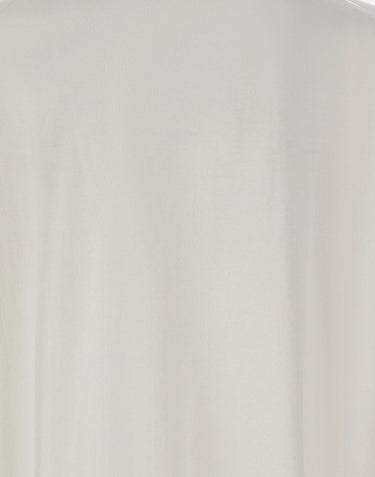 FILIPPO DE LAURENTIIS Polo in cotone crêpe WHITE Uomo 