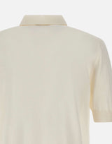 FILIPPO DE LAURENTIIS Polo "Paramontura" in cotone WHITE Uomo 