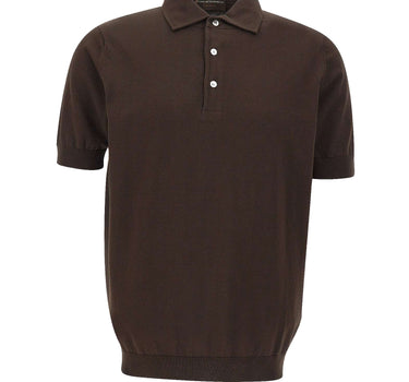 Polo in cotone crêpe PL1MCPAR CR14R190 FILIPPO DE LAURENTIIS 