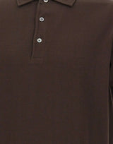 Polo in cotone crêpe PL1MCPAR CR14R190 FILIPPO DE LAURENTIIS 