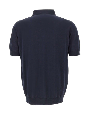 Polo in cotone crêpe PL1MCPAR CR14R890 FILIPPO DE LAURENTIIS 