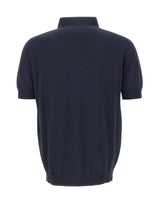 Polo in cotone crêpe PL1MCPAR CR14R890 FILIPPO DE LAURENTIIS 