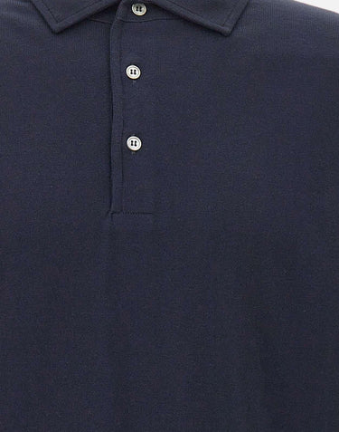 Polo in cotone crêpe PL1MCPAR CR14R890 FILIPPO DE LAURENTIIS 