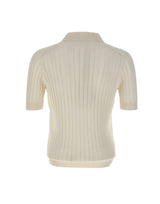 FILIPPO DE LAURENTIIS Polo skipper a coste WHITE Uomo 