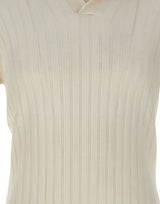 FILIPPO DE LAURENTIIS Polo skipper a coste WHITE Uomo 