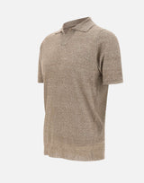 Polo in misto lino PL1MCSK LC14R921 FILIPPO DE LAURENTIIS 